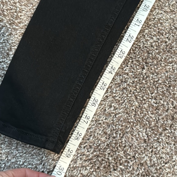 rag & bone nina high rise skinny black denim size 24 - Picture 12 of 16